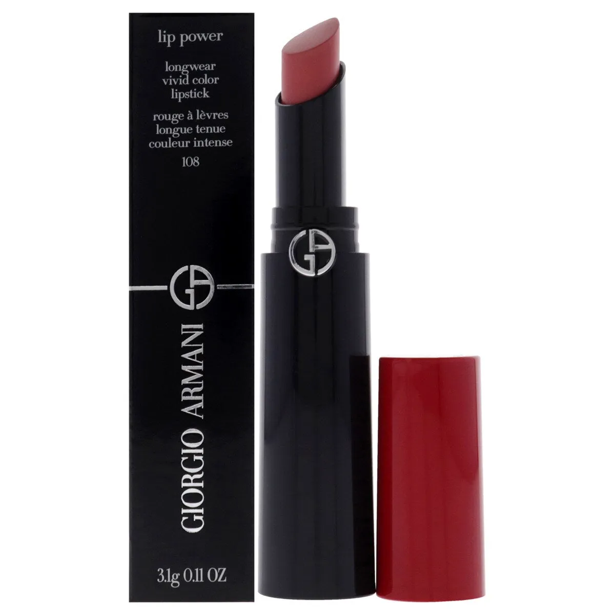 Lip Power Longwear Vivid Color Lipstick - 108 In Love - 108 In Love - 0.11 oz sold by Zulily