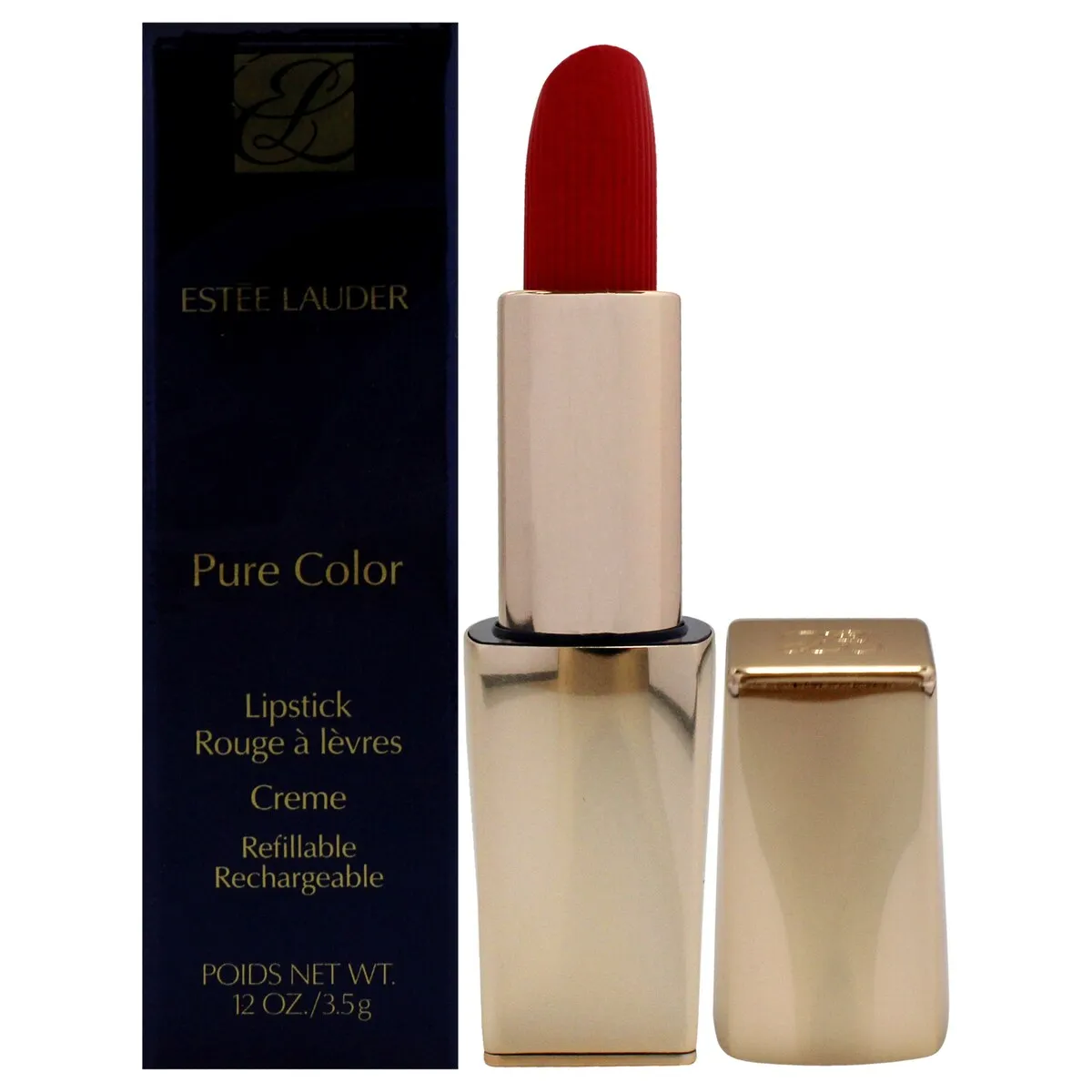Pure Color Creme Lipstick - 520 Carnal 0.12oz by Estee Lauder for Women - 0.12 oz sold by Zulily