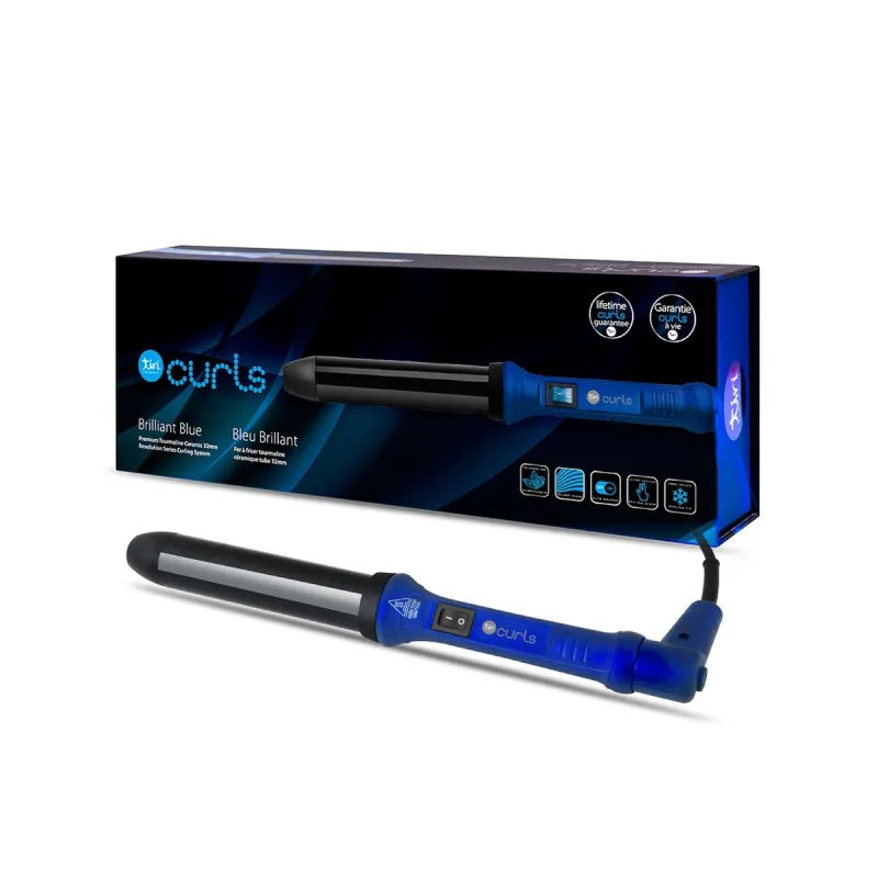 32mm Clipless Tourmaline Curling Iron (with Heat Glove Included) sold by Zulily