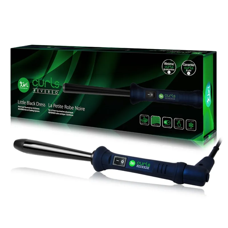 Reverso Clipless Tourmaline Curling Iron (with Heat Glove Included) sold by Zulily