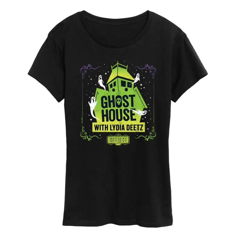 Beetlejuice Beetlejuice Ghost House Lydia Deetz Plus Tee sold by Zulily