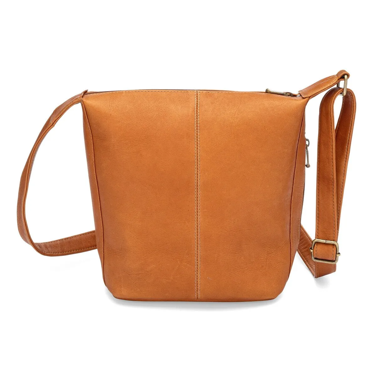Le Donne Leather Side Zip Crossbody sold by Zulily product image thumbnail 5