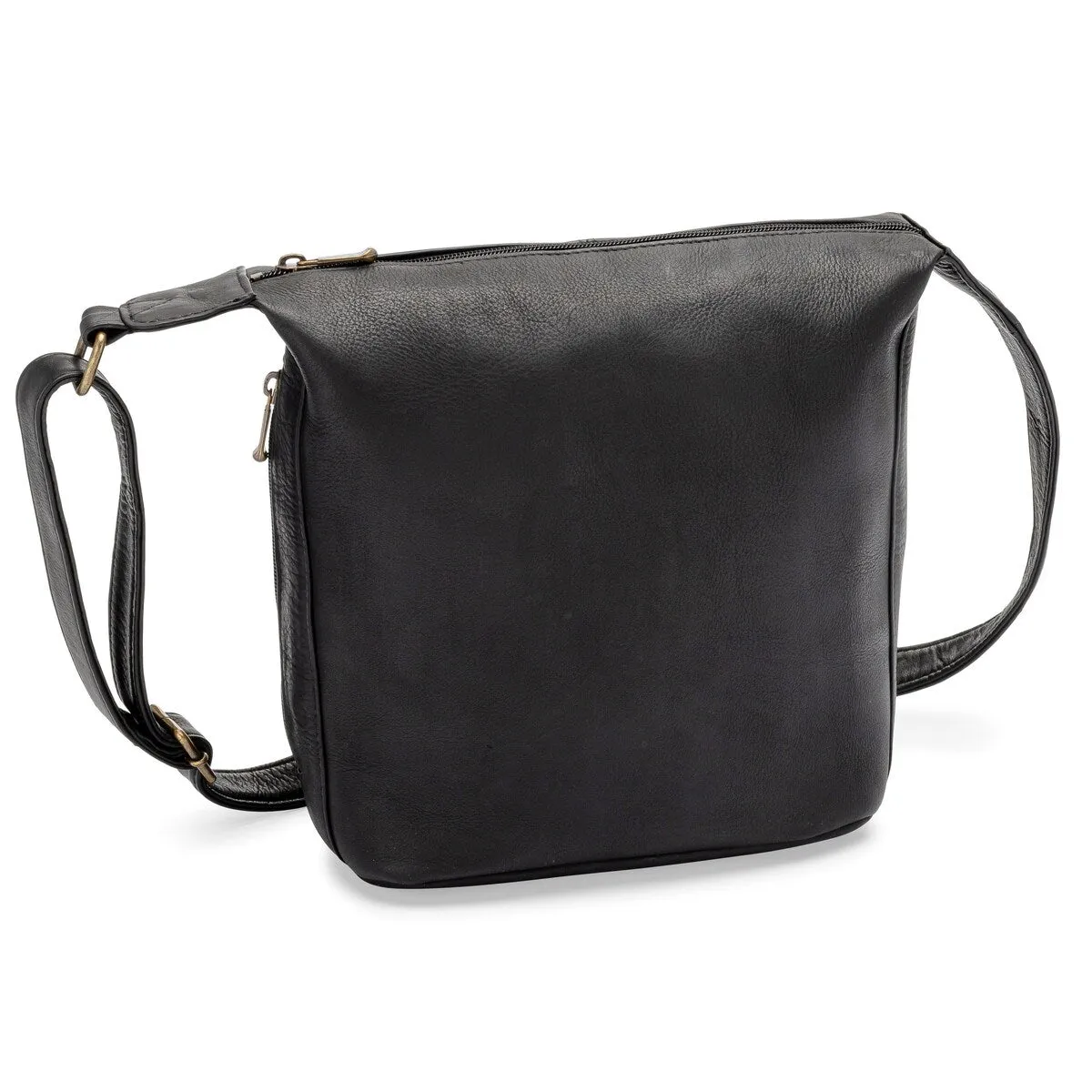 Le Donne Leather Side Zip Crossbody sold by Zulily