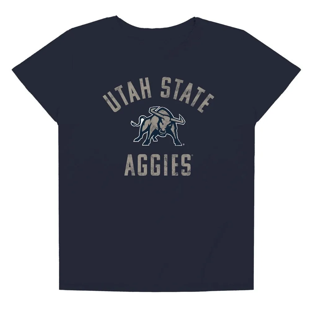 Utah State University Large Logo Women's Loose T Shirt sold by Zulily product image thumbnail 3