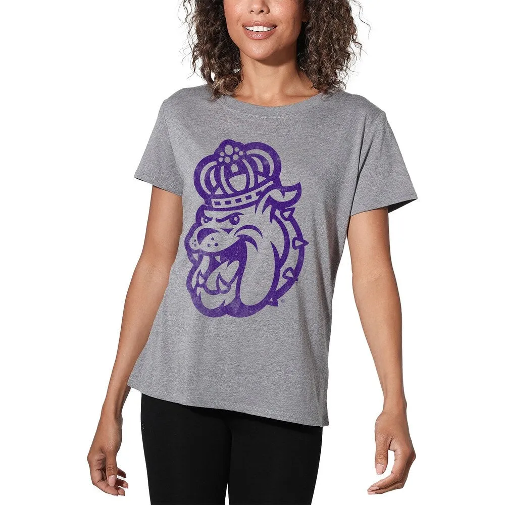 James Madison University Primary Women's Loose T Shirt sold by Zulily
