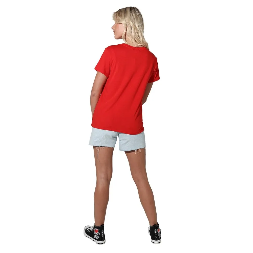 University of Mississippi Distressed Primary Logo Women's Loose T Shirt sold by Zulily product image thumbnail 4