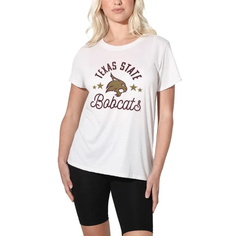Texas State University Bobcats Women's Loose T Shirt sold by Zulily
