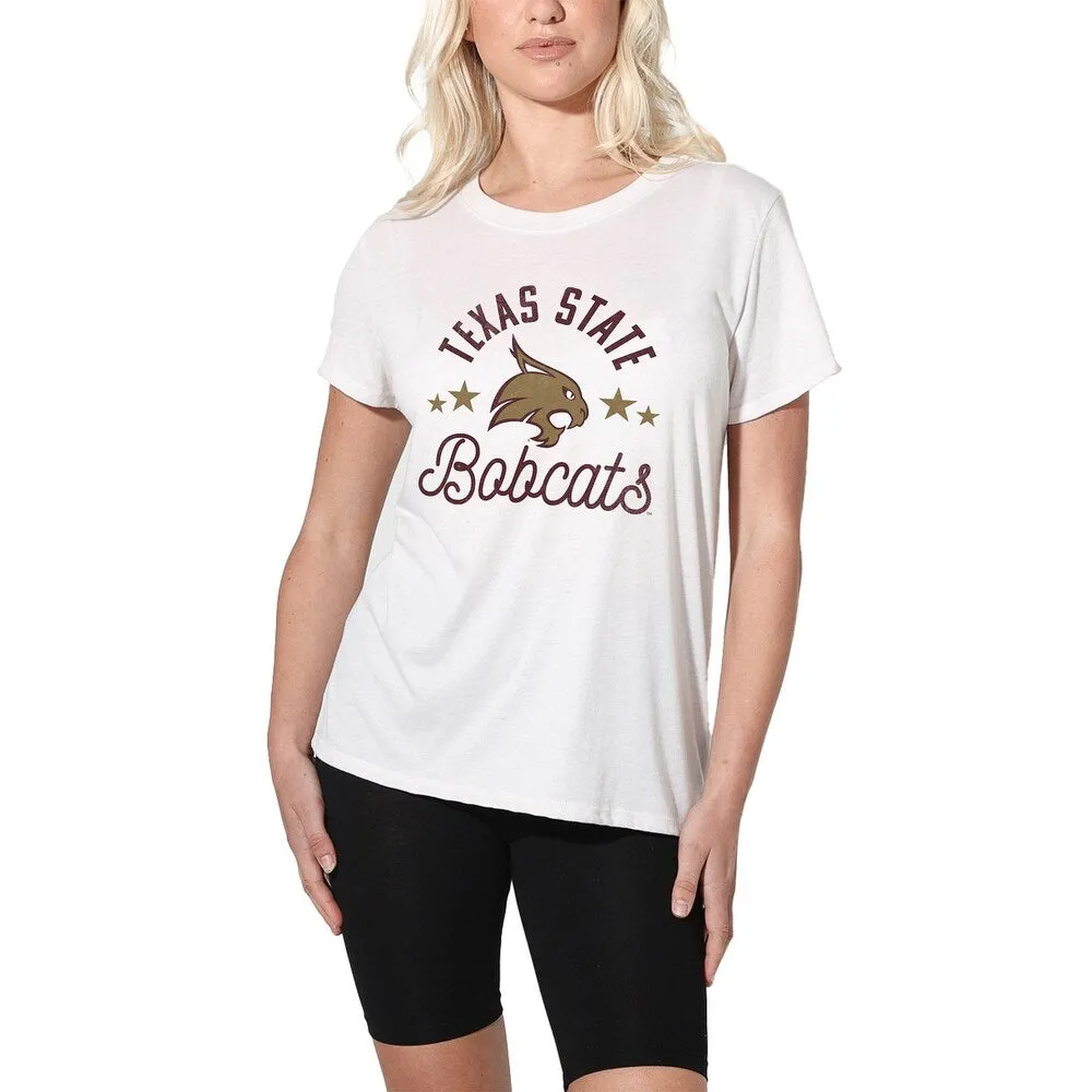 Texas State University Bobcats Women's Loose T Shirt sold by Zulily