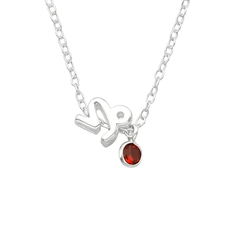 Sterling Silver & Cubic Zirconia Zodiac Pendant Necklace sold by Zulily