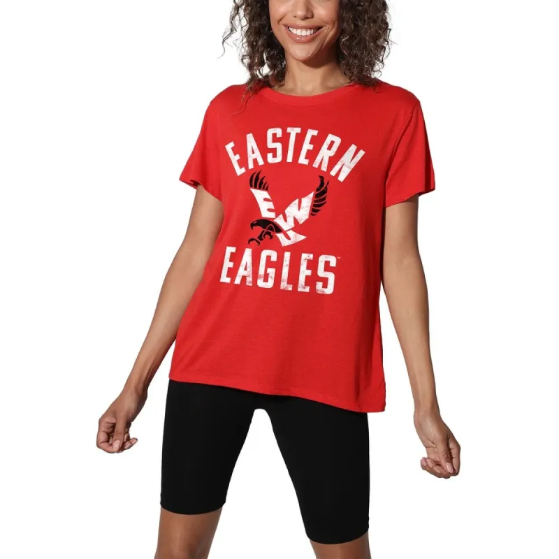 Eastern Washington University Large Women's Loose T Shirt sold by Zulily