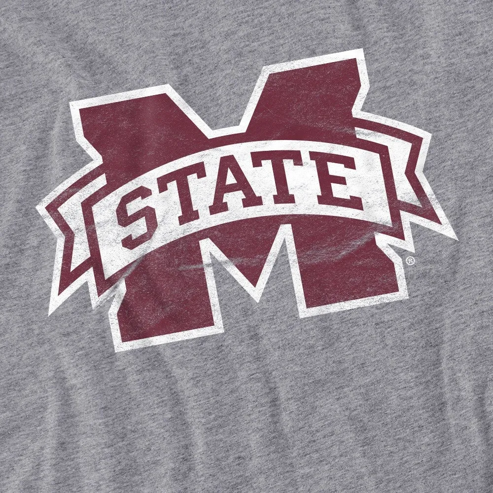 Mississippi State University Distressed Primary Women's Loose T Shirt sold by Zulily product image thumbnail 5