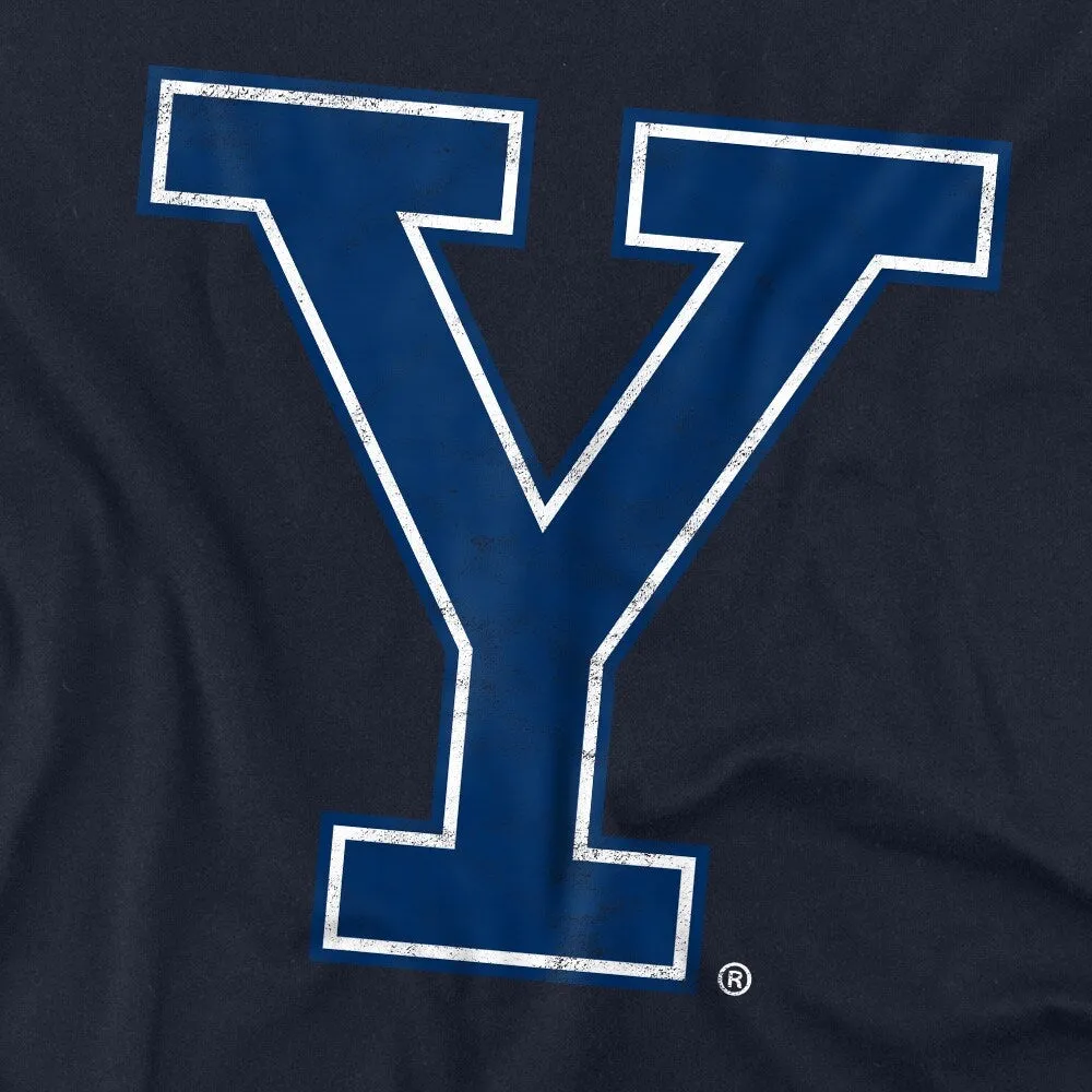 Yale University Distressed Primary Logo Women's Loose T Shirt sold by Zulily product image thumbnail 2