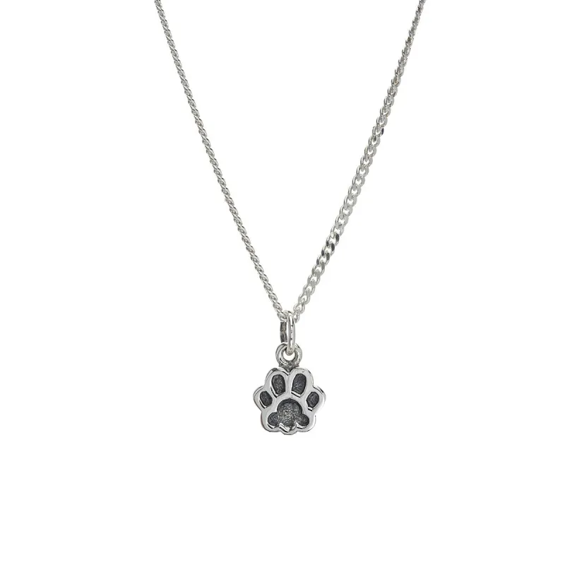 Sterling Silver Pawprint Pendant Necklace sold by Zulily