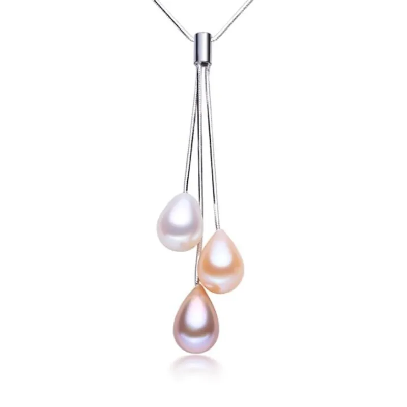 Freshwater Rice Pearl White 47" Long Necklace sold by Zulily