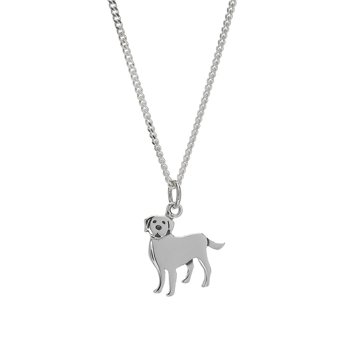 Sterling Silver Labrador Dog Pendent Necklace sold by Zulily