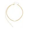 Goldtone Imitation Pearl Necklace - White sold by Zulily