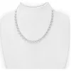 Sterling Silver & Cubic Zirconia Teardrop Tennis Necklace - White sold by Zulily