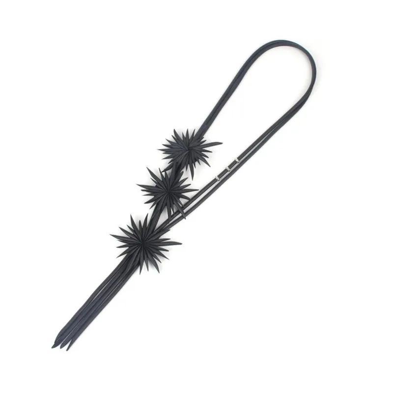 Starburst Statement Necklace - White sold by Zulily