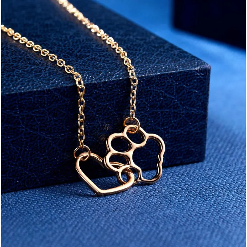 Love Your Pet Pendant Necklace - White sold by Zulily