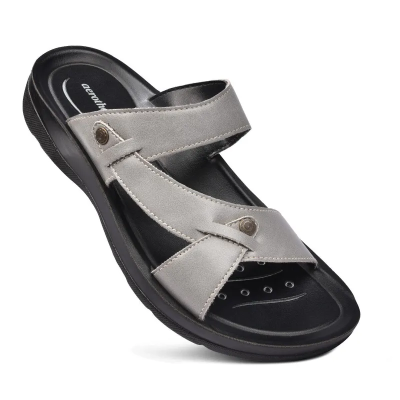 Aerothotic Thistle Women's Slip On Sandals made by Zulily
