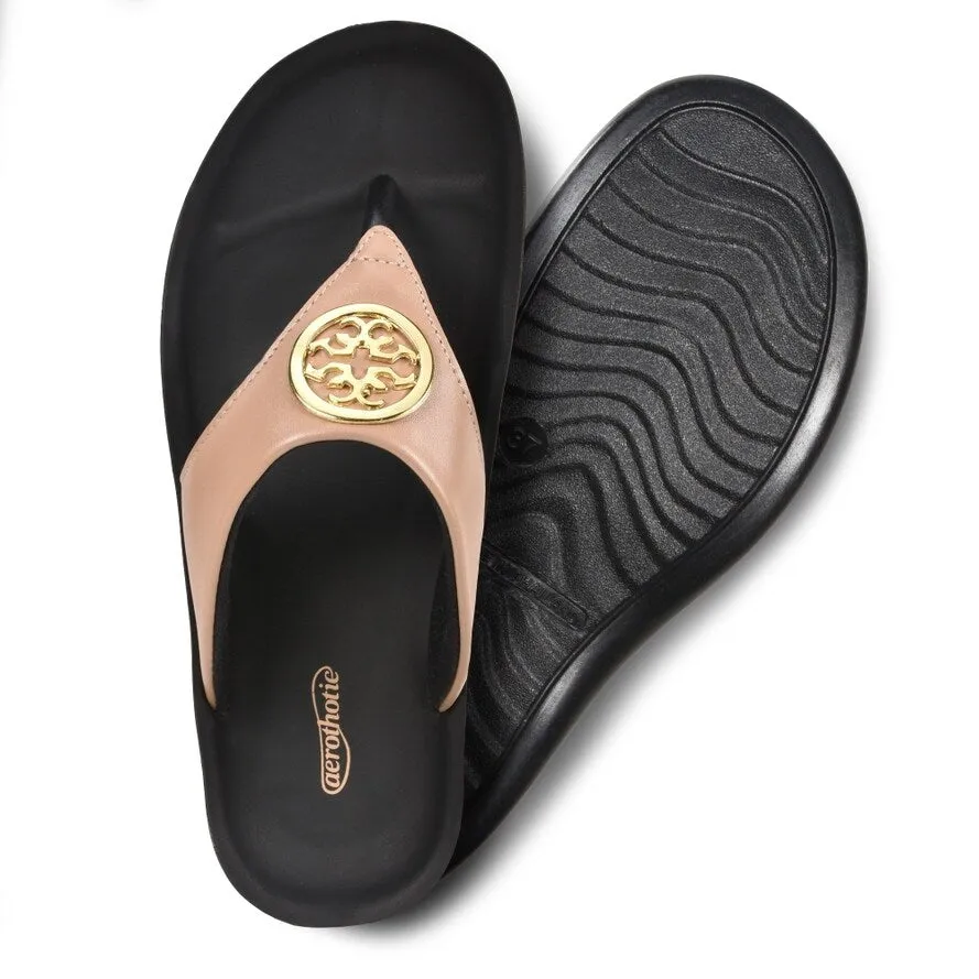 Aerothotic Othila Comfortable Womens Thong Sandals sold by Zulily product image thumbnail 4