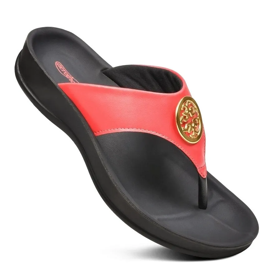 Aerothotic Othila Comfortable Womens Thong Sandals sold by Zulily product image thumbnail 5