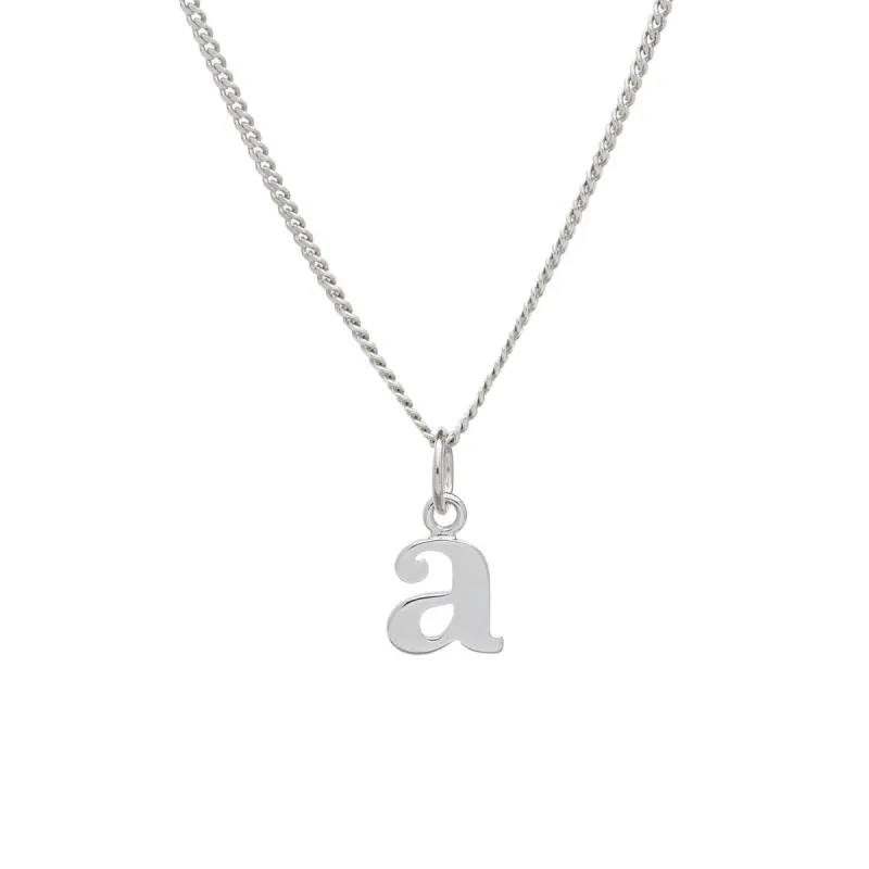 Sterling Silver Initial Pendant Necklace sold by Zulily
