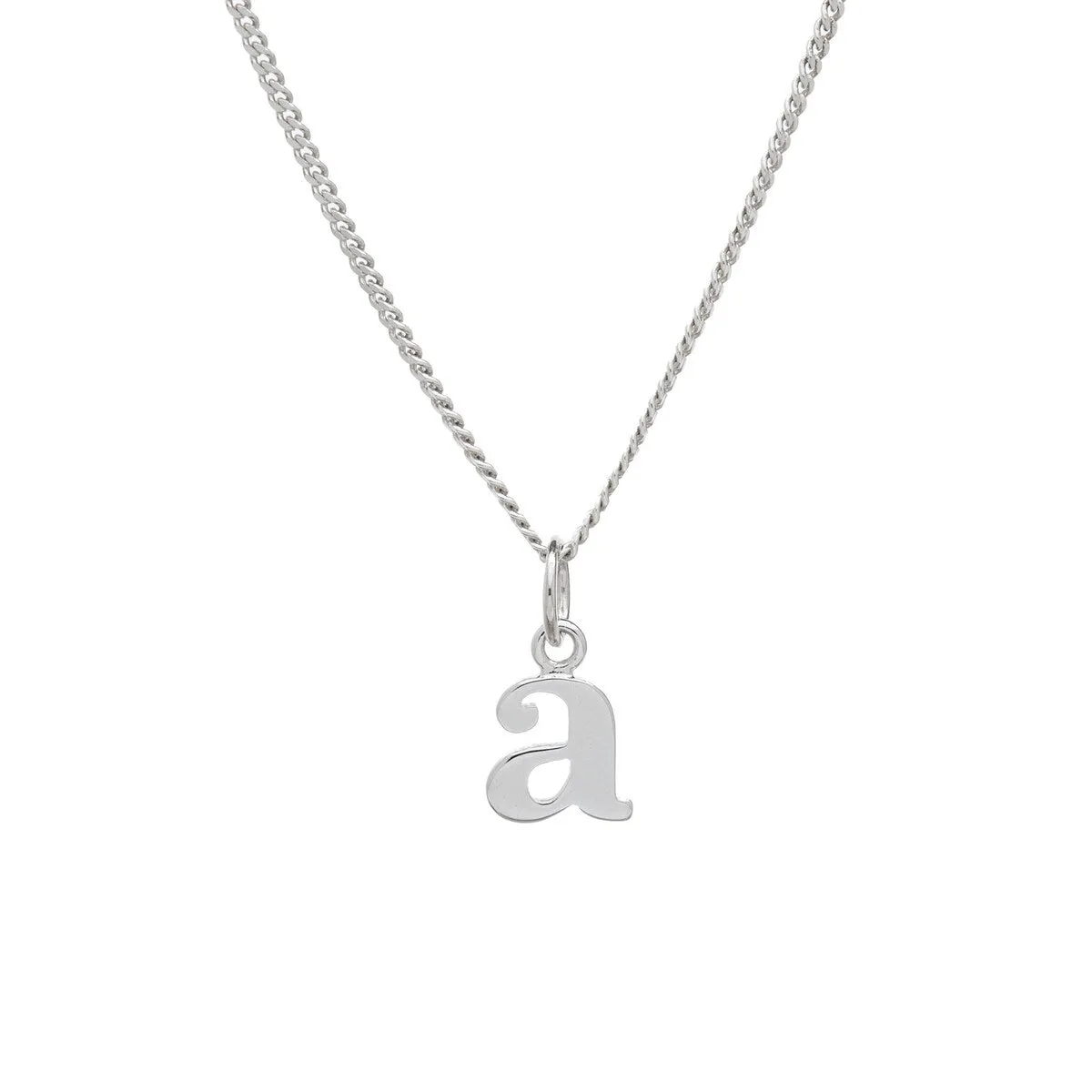 Sterling Silver Initial Pendant Necklace sold by Zulily