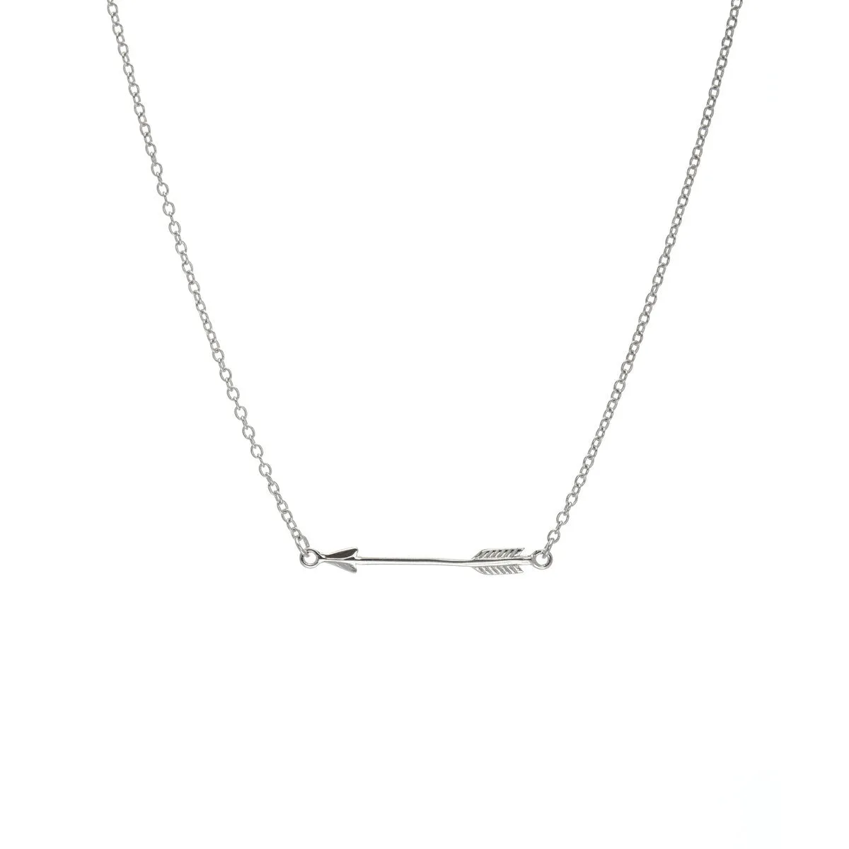 Sterling Silver Arrow Pendant Necklace sold by Zulily