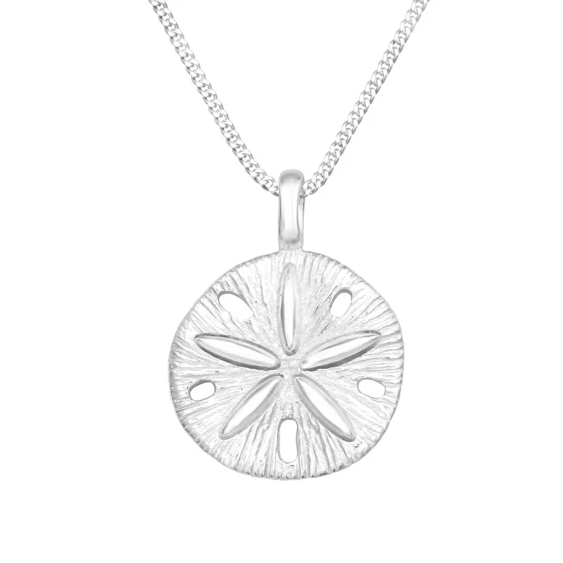 Sterling Silver Sand Dollar Pendant Necklace - Ag Sterling sold by Zulily