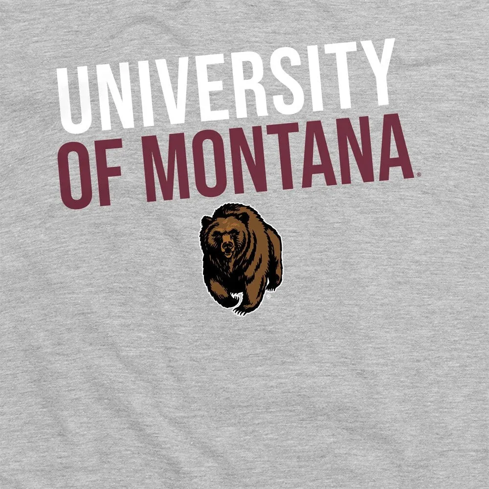 University of Montana Stacked Unisex Adult Heathered Premium T Shirt sold by Zulily product image thumbnail 4