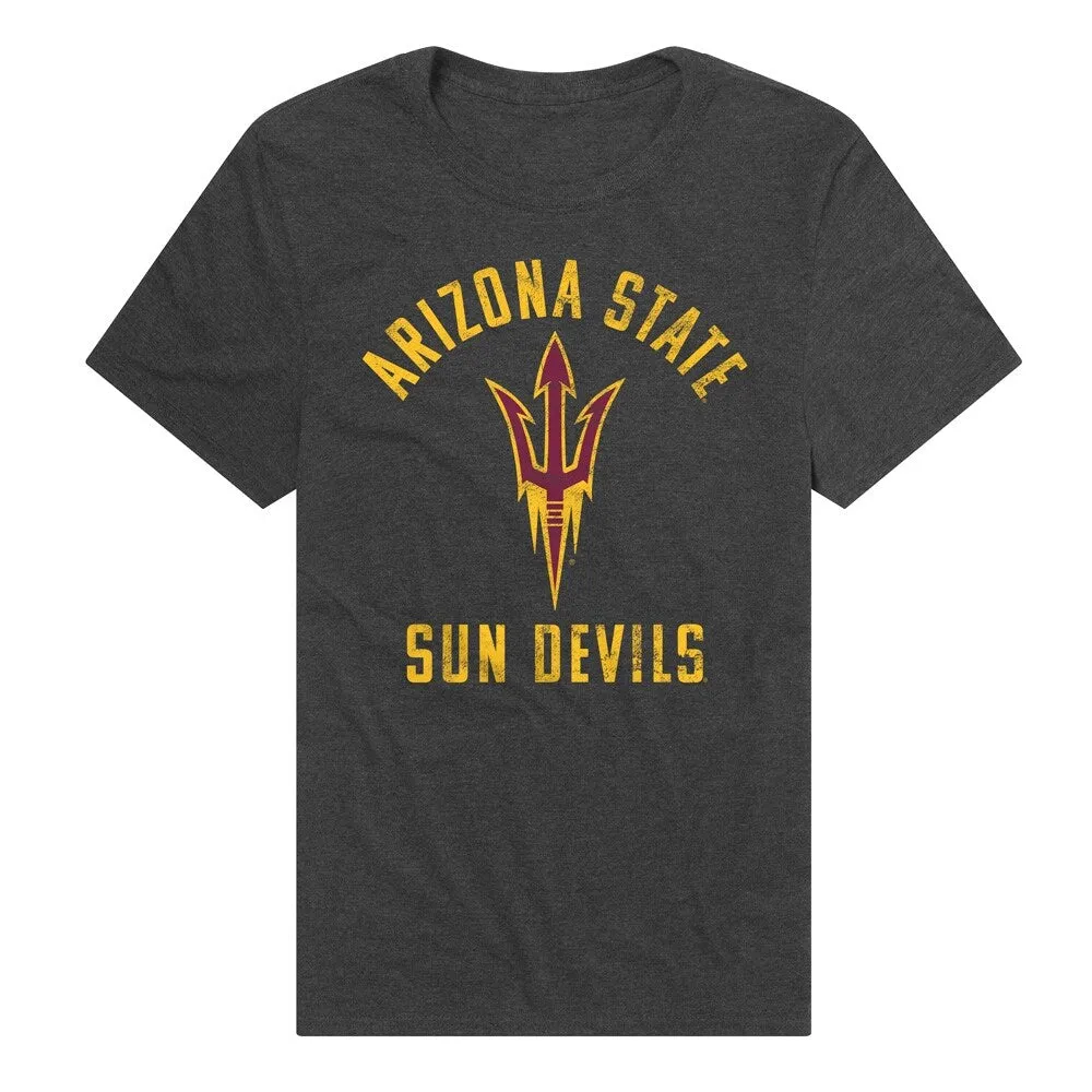 Arizona State Sun Devils Unisex Adult Heathered Premium T Shirt sold by Zulily