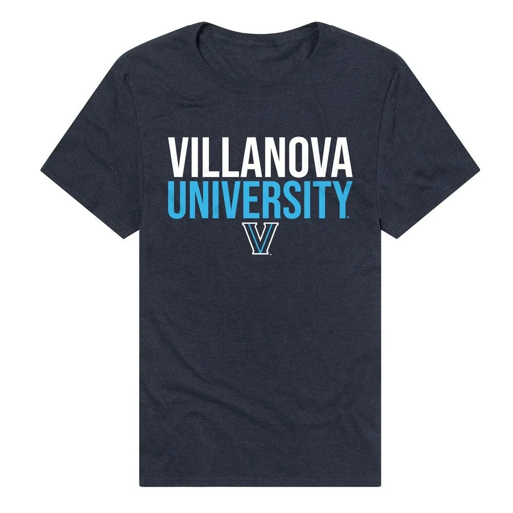 Villanova University Stacked Unisex Adult Heathered Premium T Shirt sold by Zulily