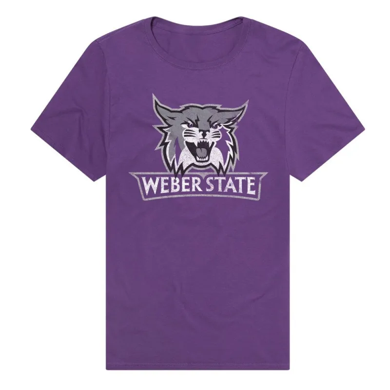 Weber State University Primary Logo Unisex Adult Premium T Shirt sold by Zulily