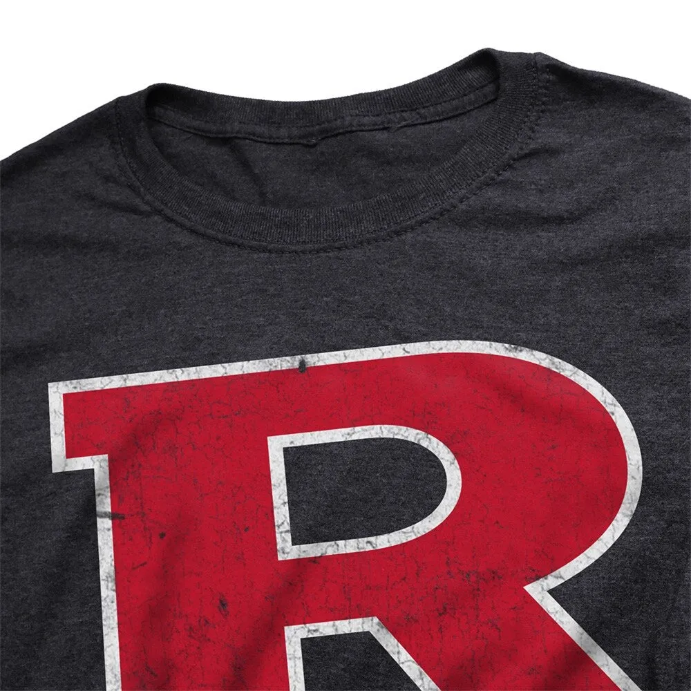 Rutgers University Simple Distressed Logo Unisex Adult Heathered Premium T Shirt sold by Zulily product image thumbnail 5