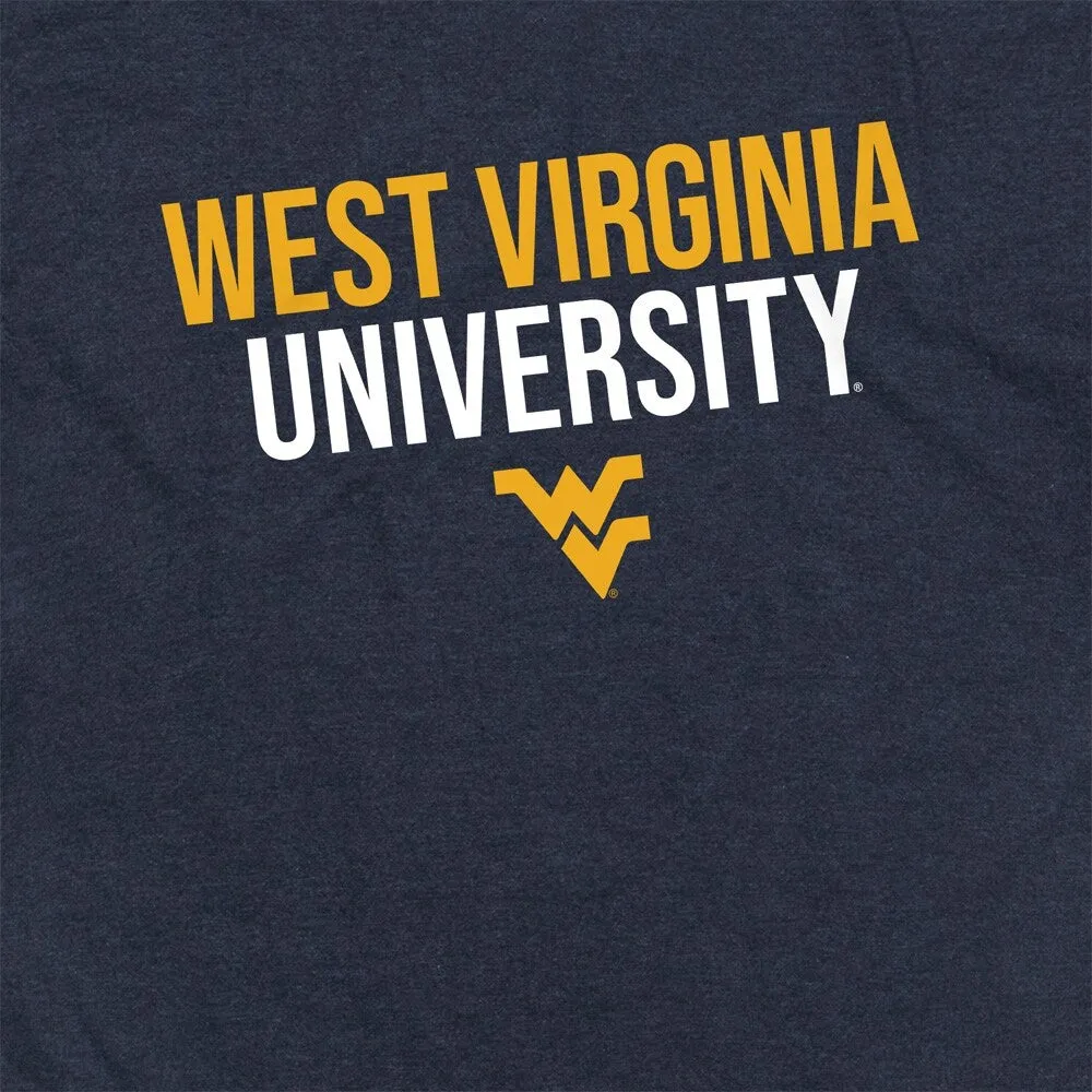 West Virginia University Stacked Unisex Adult Heathered Premium T Shirt sold by Zulily product image thumbnail 5