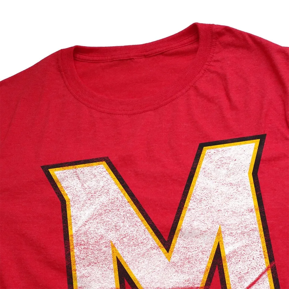 University of Maryland Primary Logo Unisex Adult Heathered Premium T Shirt sold by Zulily product image thumbnail 3