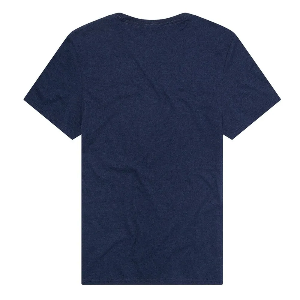 West Virginia University Simple Distressed Logo Unisex Adult Heathered Premium T Shirt sold by Zulily product image thumbnail 3