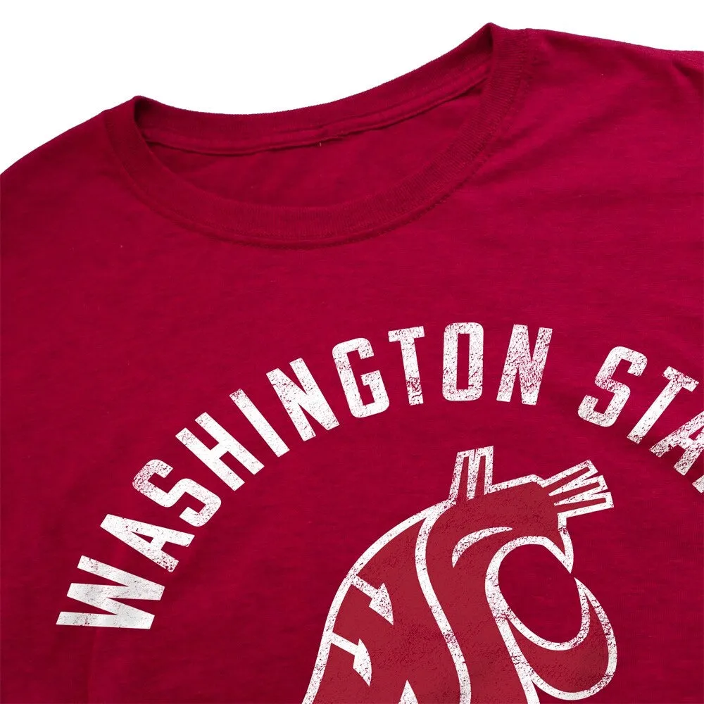 Washington State University Cougars Unisex Adult Heathered Premium T Shirt sold by Zulily product image thumbnail 4