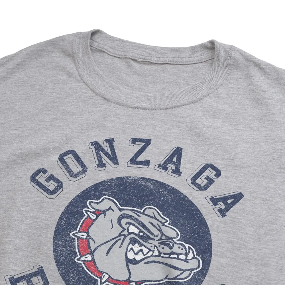 Gonzaga University Classic Retro Stamp Logo Unisex Adult Heathered Premium T Shirt sold by Zulily product image thumbnail 4