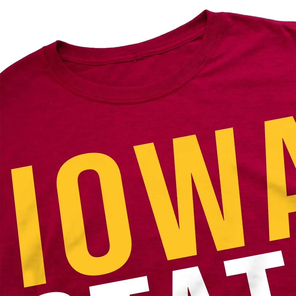 Iowa State University Stacked Unisex Adult Heathered Premium T Shirt sold by Zulily product image thumbnail 3