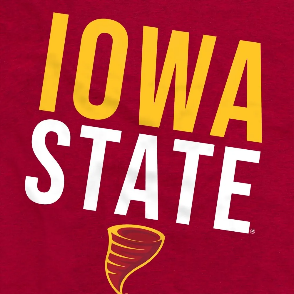 Iowa State University Stacked Unisex Adult Heathered Premium T Shirt sold by Zulily product image thumbnail 4