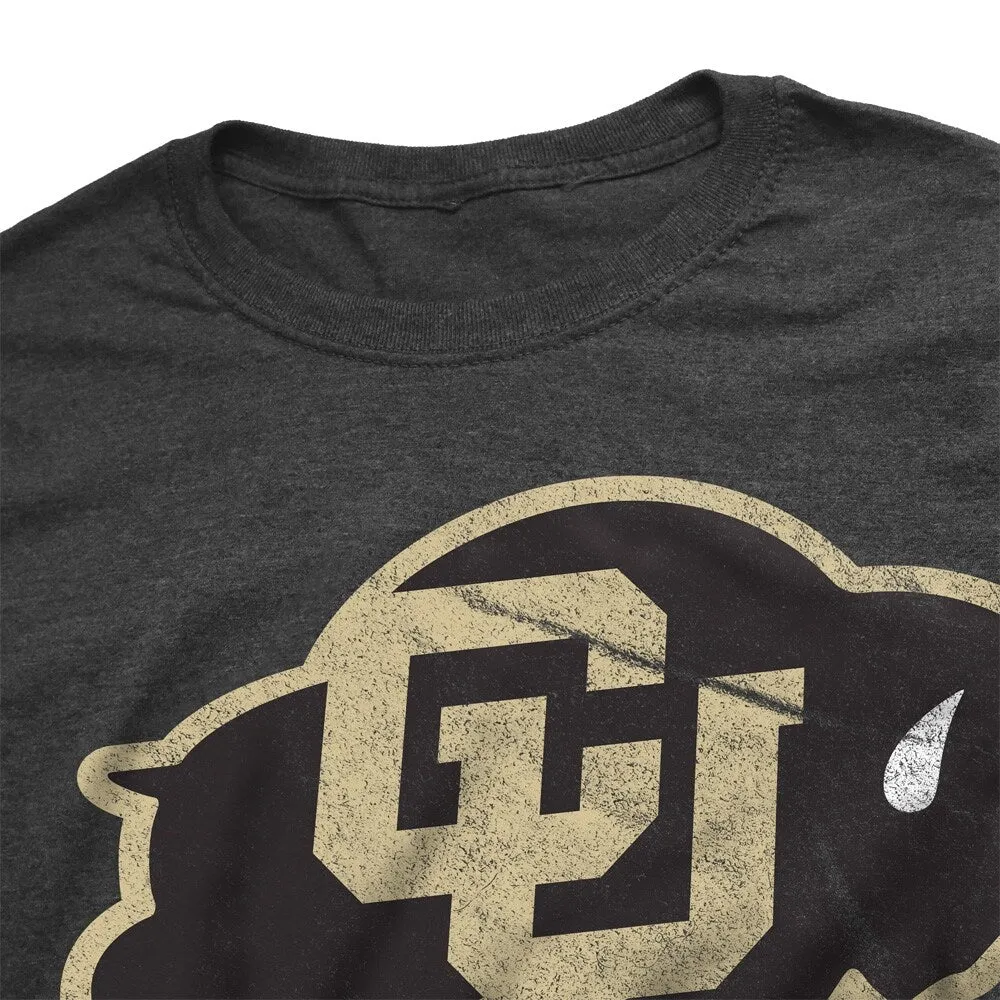 University of Colorado Primary Logo Unisex Adult Heathered Premium T Shirt sold by Zulily product image thumbnail 5