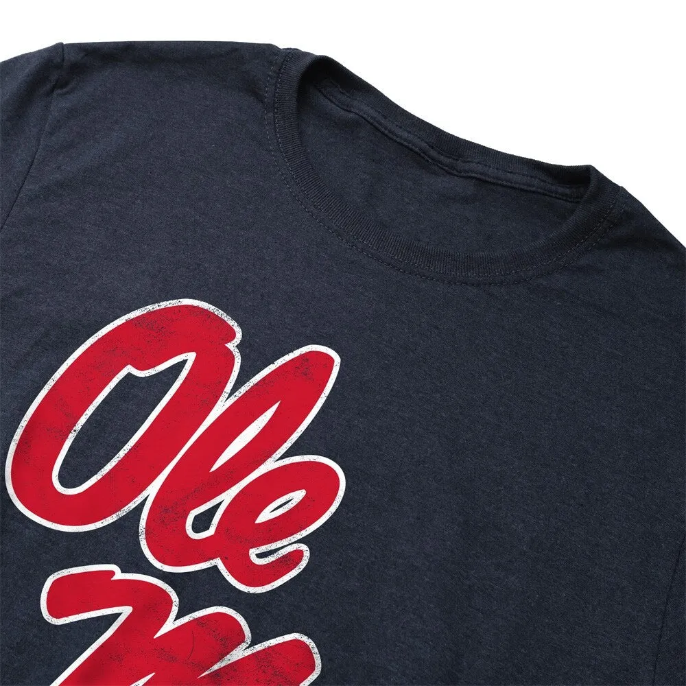 University of Mississippi Primary Logo Unisex Adult Heathered Premium T Shirt sold by Zulily product image thumbnail 4