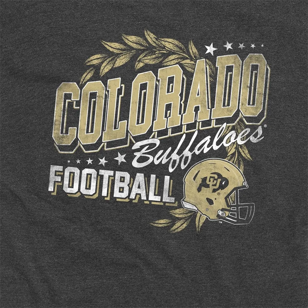 University of Colorado Buffaloes Classic Football Unisex Adult Heathered Premium T Shirt sold by Zulily product image thumbnail 4