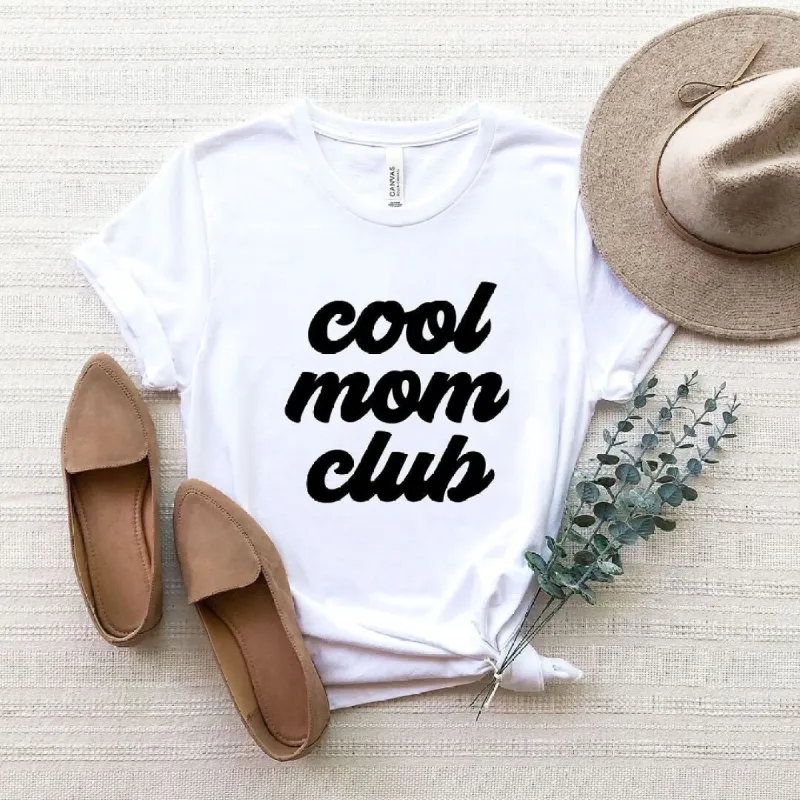 Cool Mom Club Short Sleeve Crewnneck Tee sold by Zulily