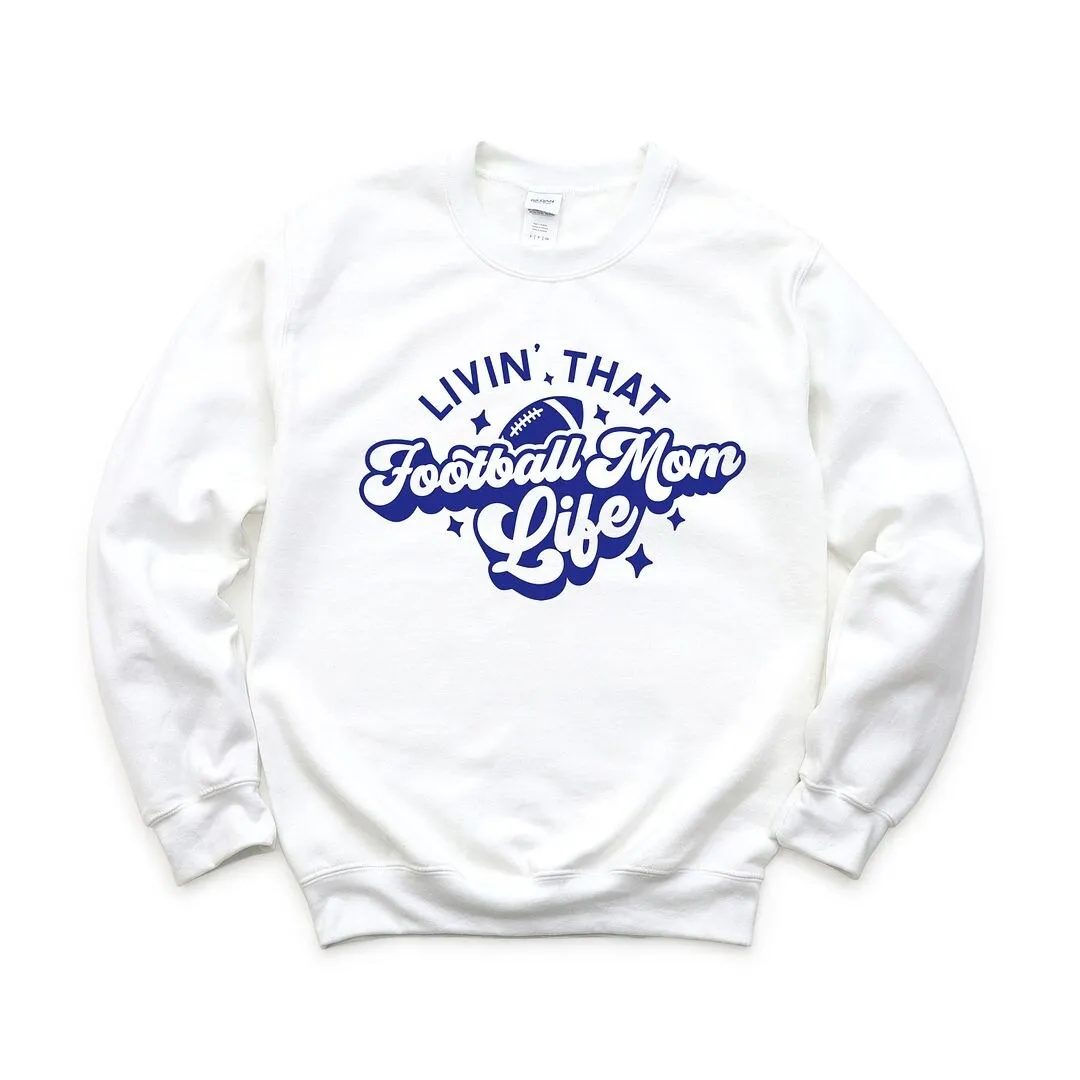 Livin' That Football Mom Life Graphic Sweatshirt sold by Zulily product image thumbnail 2