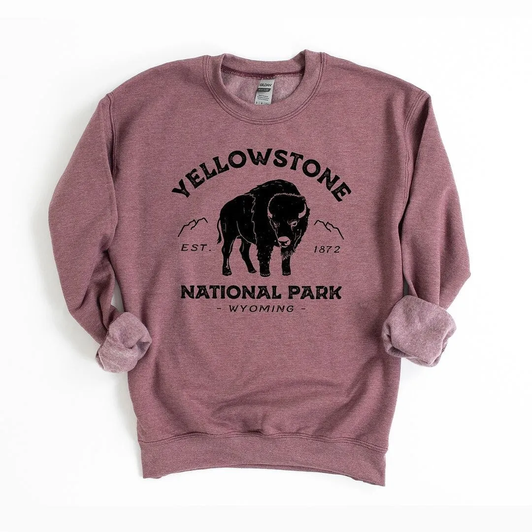 Vintage Yellowstone National Park Graphic Sweatshirt sold by Zulily product image thumbnail 2