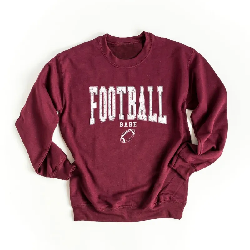 Varsity Football Babe Graphic Sweatshirt sold by Zulily