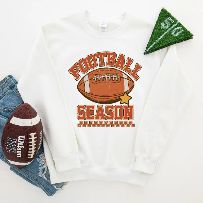 Football Season Star Graphic Sweatshirt sold by Zulily